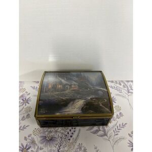 Thomas Kinkade "Painter of Light" Music Jewelry Box